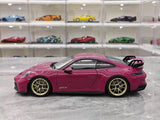 [Norev] 1:18 Porsche 2022 911 GT3 Rubystone Red Model Car Die-Cast