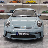 [Norev] 1:18 Porsche 2023 911 S/T Shark Blue Model Car Die-Cast