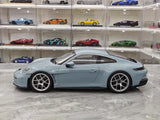 [Norev] 1:18 Porsche 2023 911 S/T Shark Blue Model Car Die-Cast