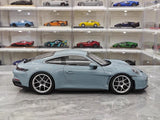 [Norev] 1:18 Porsche 2023 911 S/T Shark Blue Model Car Die-Cast