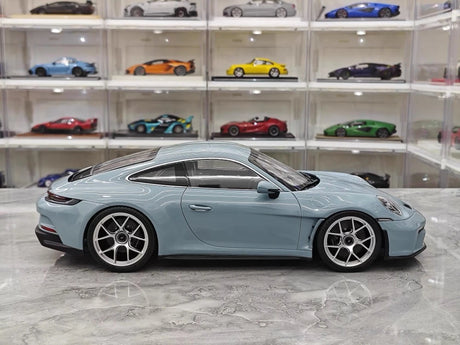 [Norev] 1:18 Porsche 2023 911 S/T Shark Blue Model Car Die-Cast