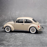 [Norev] 1:18 Volkswagen 1973 Beetle 1303 Off White Model Car Resin