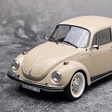 [Norev] 1:18 Volkswagen 1973 Beetle 1303 Off White Model Car Resin