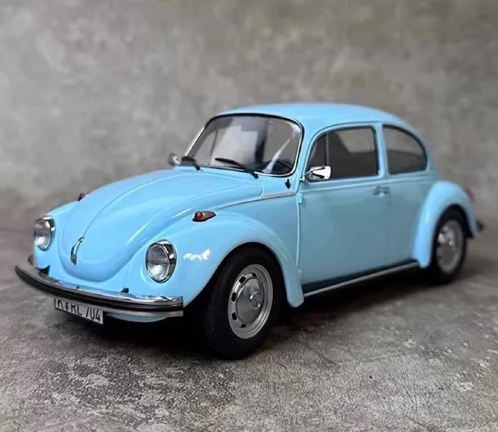 [Norev] 1:18 Volkswagen 1973 Beetle 1303 Blue Model Car Resin