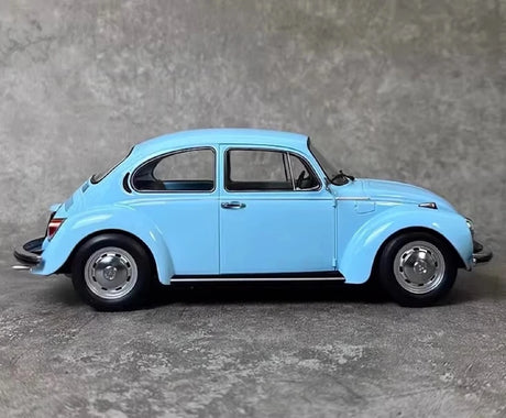 [Norev] 1:18 Volkswagen 1973 Beetle 1303 Blue Model Car Resin