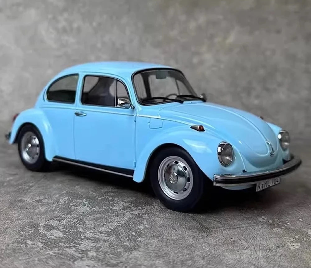 [Norev] 1:18 Volkswagen 1973 Beetle 1303 Blue Model Car Resin