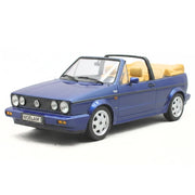 Norev Volkswagen 1983 Golf MK1 Cabriolet azul 1:18 – modelo de coleção em resina