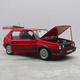 [Norev] 1:18 Volkswagen 1984 Golf CL Red Model Car Resin