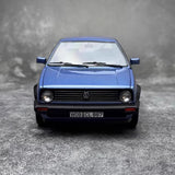 [Norev] 1:18 Volkswagen 1988 Golf Blue Model Car Resin