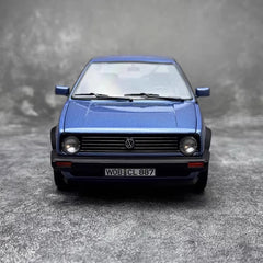 [Norev] 1:18 Volkswagen 1988 Golf Blue Model Car Resin