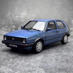 [Norev] 1:18 Volkswagen 1988 Golf Blue Model Car Resin