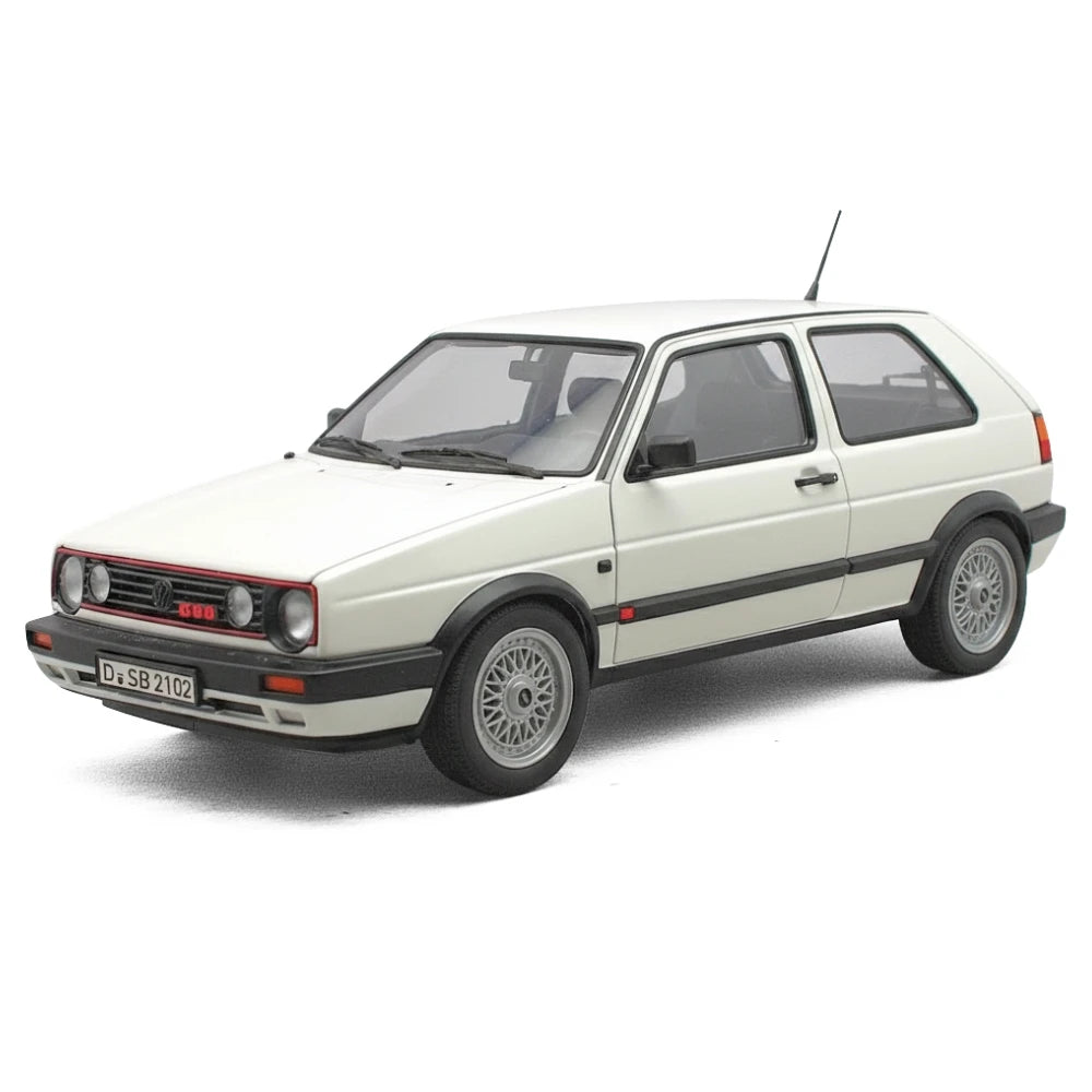 [Norev] 1:18 Volkswagen 1990 Golf GTI G60 White Model Car Resin