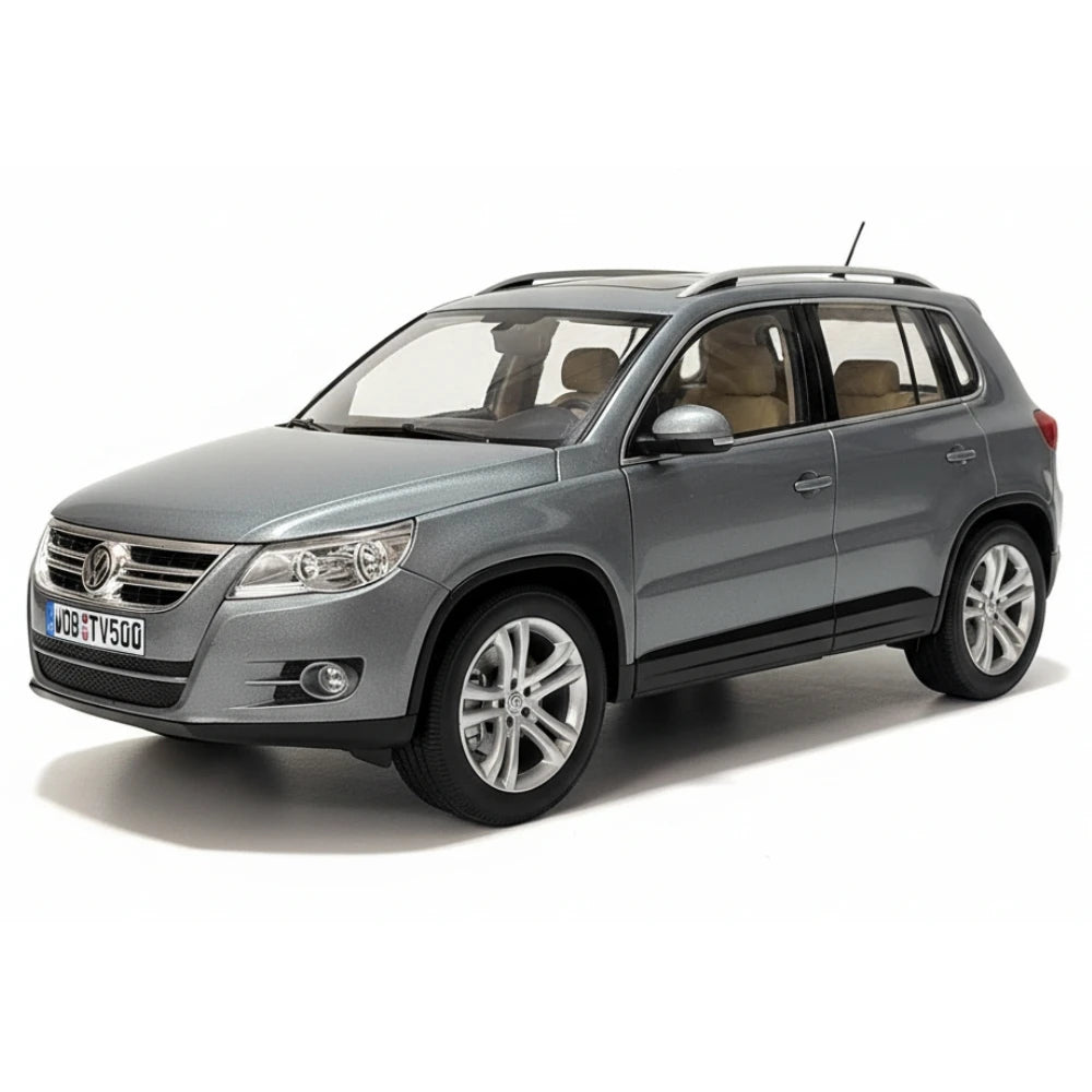 [Norev] 1:18 Volkswagen 2008 Tiguan grigio modellino di auto resina