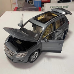 [Norev] 1:18 Volkswagen 2008 Tiguan grigio modellino di auto resina