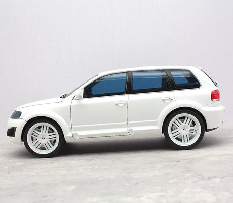 [Norev] 1:18 Volkswagen 2008 Touareg P24 Parotech White Model Car Resin