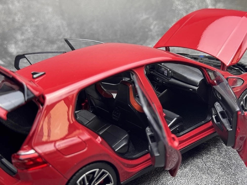 [Norev] 1:18 Volkswagen 2020 Golf GTI Red Model Car Resin