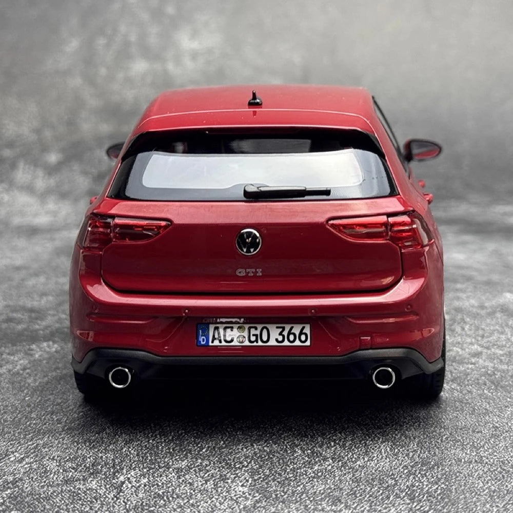 [Norev] 1:18 Volkswagen 2020 Golf GTI Red Model Car Resin