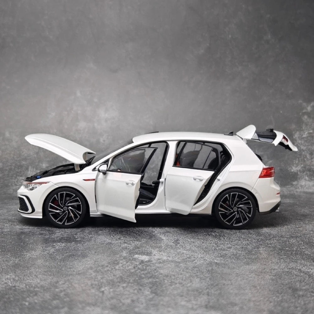 [Norev] 1:18 Volkswagen 2020 Golf GTI White Model Car Resin