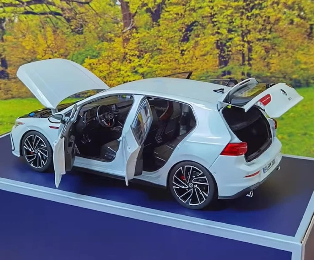[Norev] 1:18 Volkswagen 2020 Golf GTI White Model Car Resin