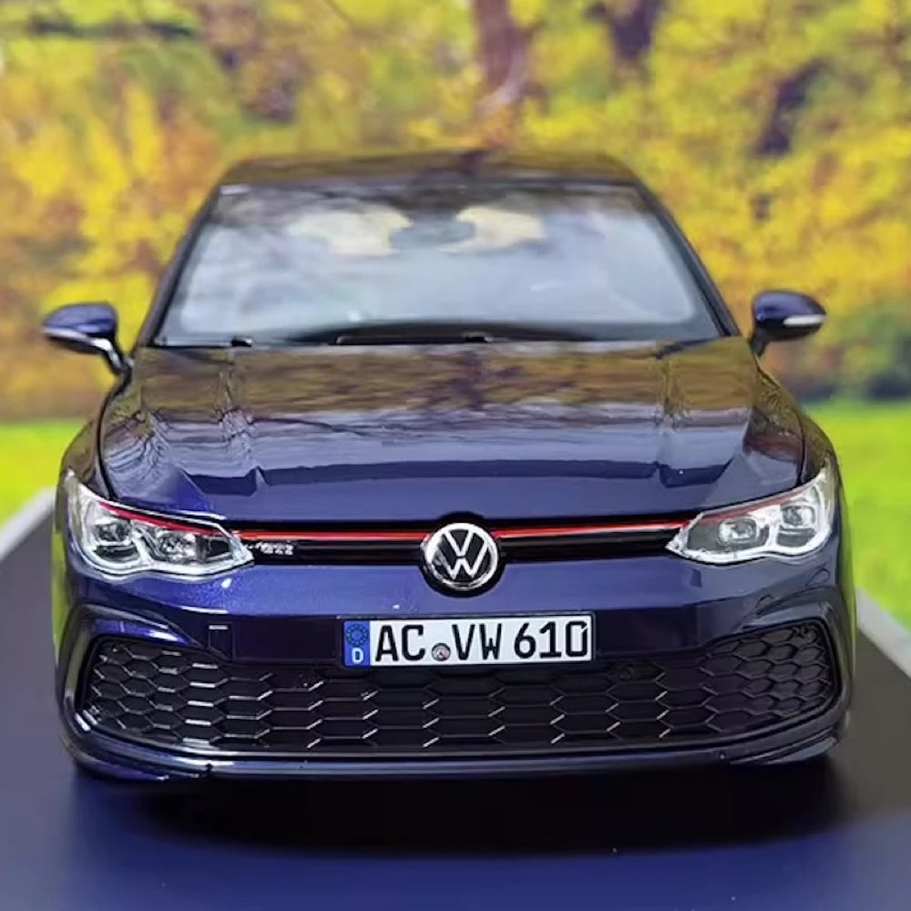 [Norev] 1:18 Volkswagen 2020 Golf GTI bleu voiture miniature Resin