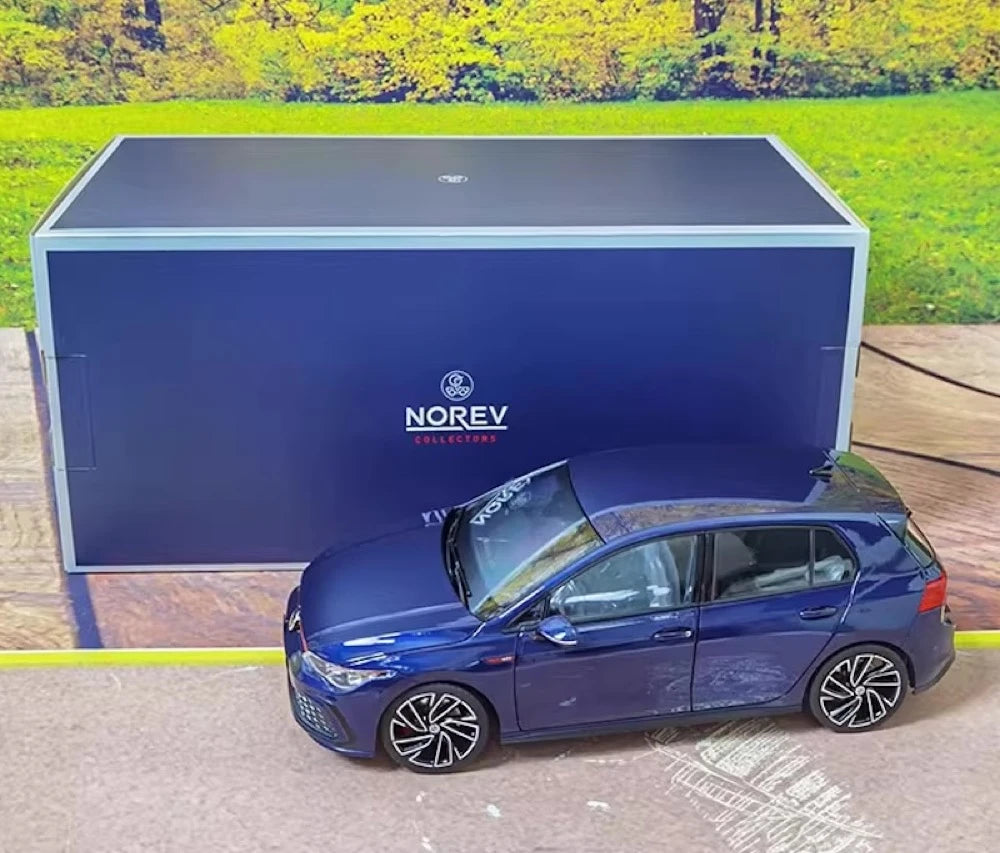 [Norev] 1:18 Volkswagen 2020 Golf GTI blu modellino di auto resina