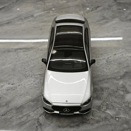 NZG Mercedes-AMG 2023 S 63 E Performance V223 Hightech Silver 1:18 – Collectible Diecast Model Die-Cast