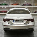 NZG Mercedes-AMG 2023 S 63 E 퍼포먼스 V223 하이테크 실버 1:18 – 수집용 다이캐스트 모델 다이캐스트