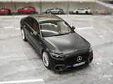 NZG Mercedes-AMG 2023 S 63 E Performance V223 Nightblack Magno 1:18 – modelo de coleção em metal fundido