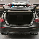 NZG Mercedes-AMG 2023 S 63 E Performance V223 Nightblack Magno 1:18 – modelo de coleção em metal fundido