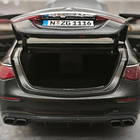 NZG Mercedes-AMG 2023 S 63 E Performance V223 Nightblack Magno 1:18 – Collectible Diecast Model Die-Cast