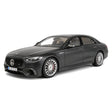 NZG Mercedes-AMG 2023 S 63 E Performance V223 Nightblack Magno 1:18 – modelo de coleção em metal fundido