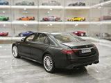 NZG Mercedes-AMG 2023 S 63 E Performance V223 Nightblack Magno 1:18 – modelo de coleção em metal fundido