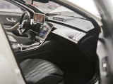 NZG Mercedes-AMG 2023 S 63 E 퍼포먼스 V223 오팔리스 화이트 1:18 – 수집용 다이캐스트 모델 다이캐스트