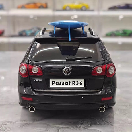 [NZG] 1:18 Volkswagen 2008 Passat R36 Estate Black Model Car Die-Cast