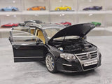 [NZG] 1:18 Volkswagen 2008 Passat R36 Estate Black Model Car Die-Cast