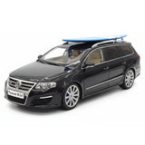 [NZG] 1:18 Volkswagen 2008 Passat R36 Estate Black Model Car Die-Cast