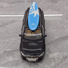 [NZG] 1:18 Volkswagen 2008 Passat R36 Estate nero modellino di auto Die-Cast