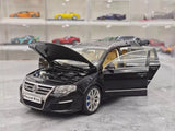 [NZG] 1:18 Volkswagen 2008 Passat R36 Estate Black Model Car Die-Cast