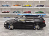 [NZG] 1:18 Volkswagen 2008 Passat R36 Estate Black Model Car Die-Cast