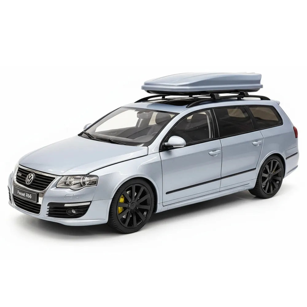 [NZG] 1:18 Volkswagen 2008 Passat R36 Estate Blue Model Car Die-Cast