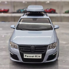 [NZG] 1:18 Volkswagen 2008 Passat R36 Estate Blue Model Car Die-Cast