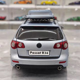 [NZG] 1:18 Volkswagen 2008 Passat R36 Estate blu modellino di auto Die-Cast