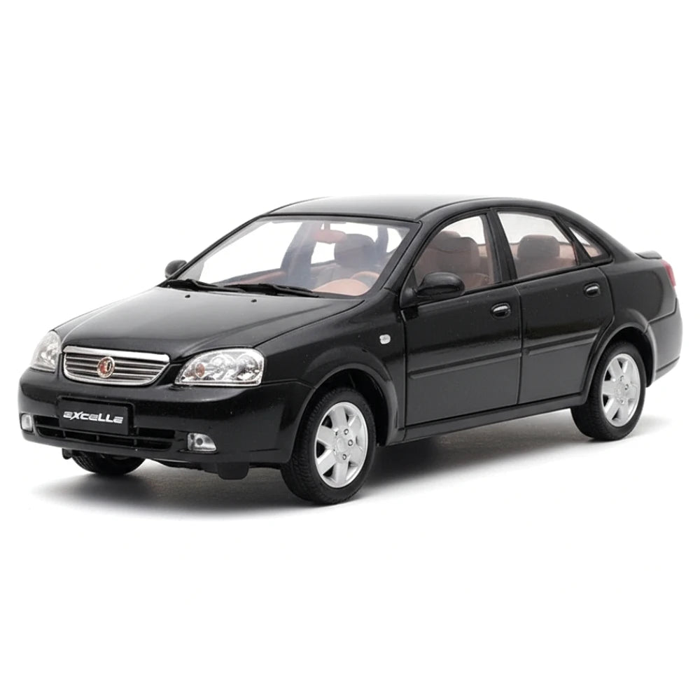 [OEM] 1:18 Buick 2003 Excelle Black Model Car Die-Cast