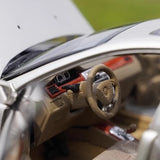 [OEM] 1:18 Buick 2003 Excelle Silver Model Car Die-Cast