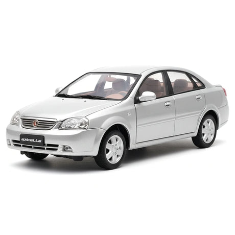 [OEM] 1:18 Buick 2003 Excelle Silver Model Car Die-Cast