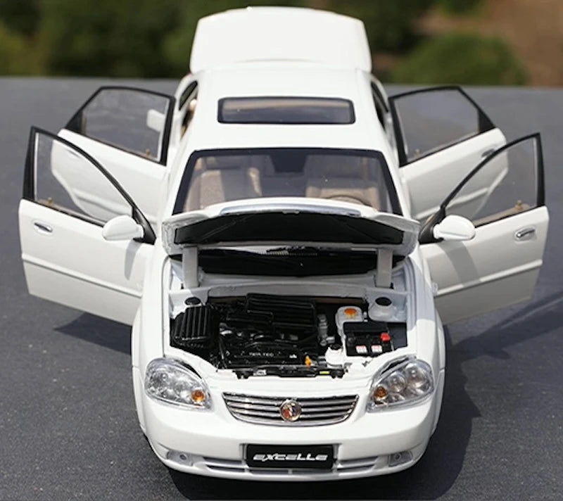 [OEM] 1:18 Buick 2003 Excelle ホワイト モデルカー Die-Cast