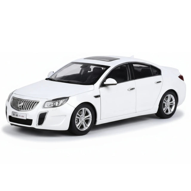 [OEM] 1:18 Buick 2014 Regal GS White Model Car Die-Cast