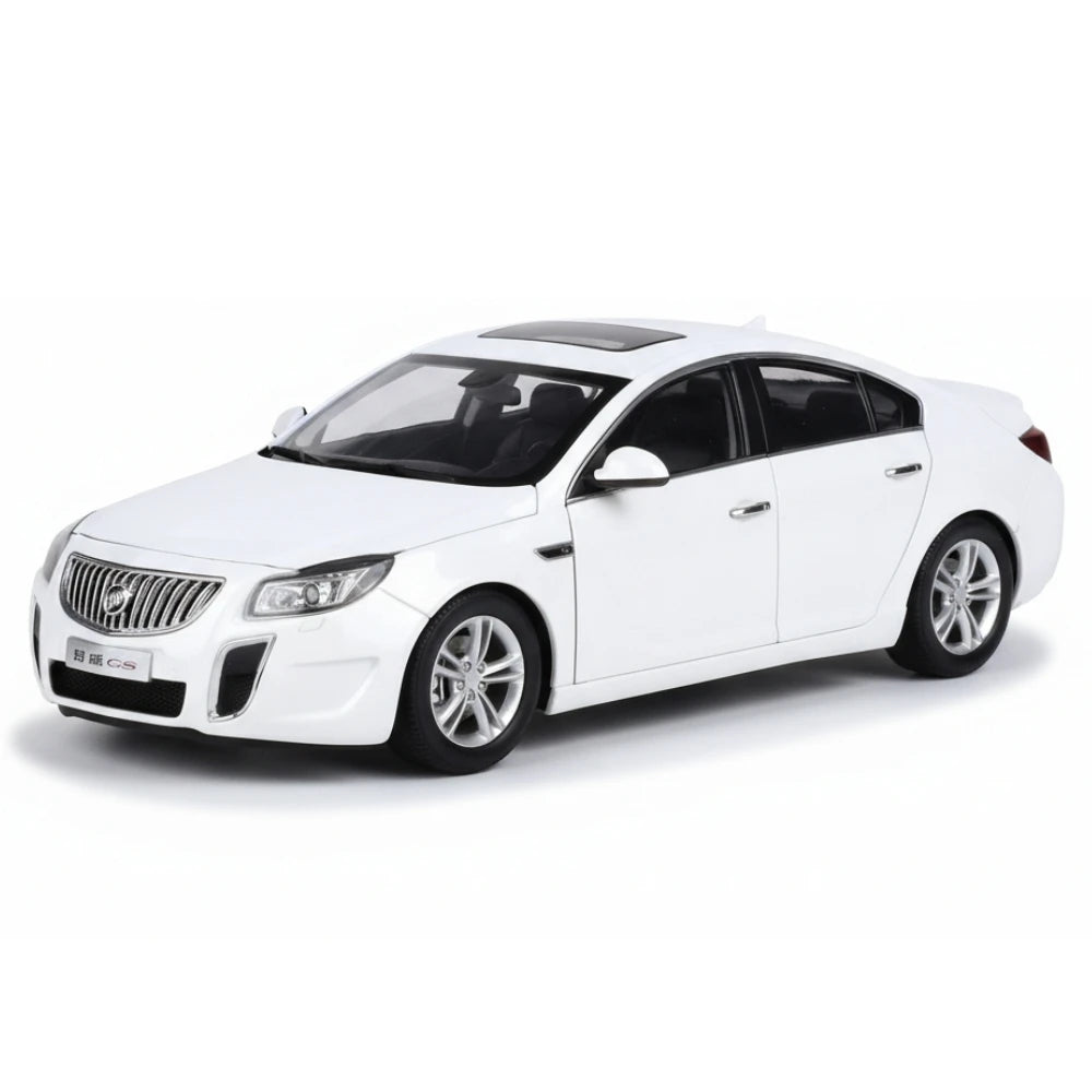 [OEM] 1:18 Buick 2014 Regal GS White Model Car Die-Cast