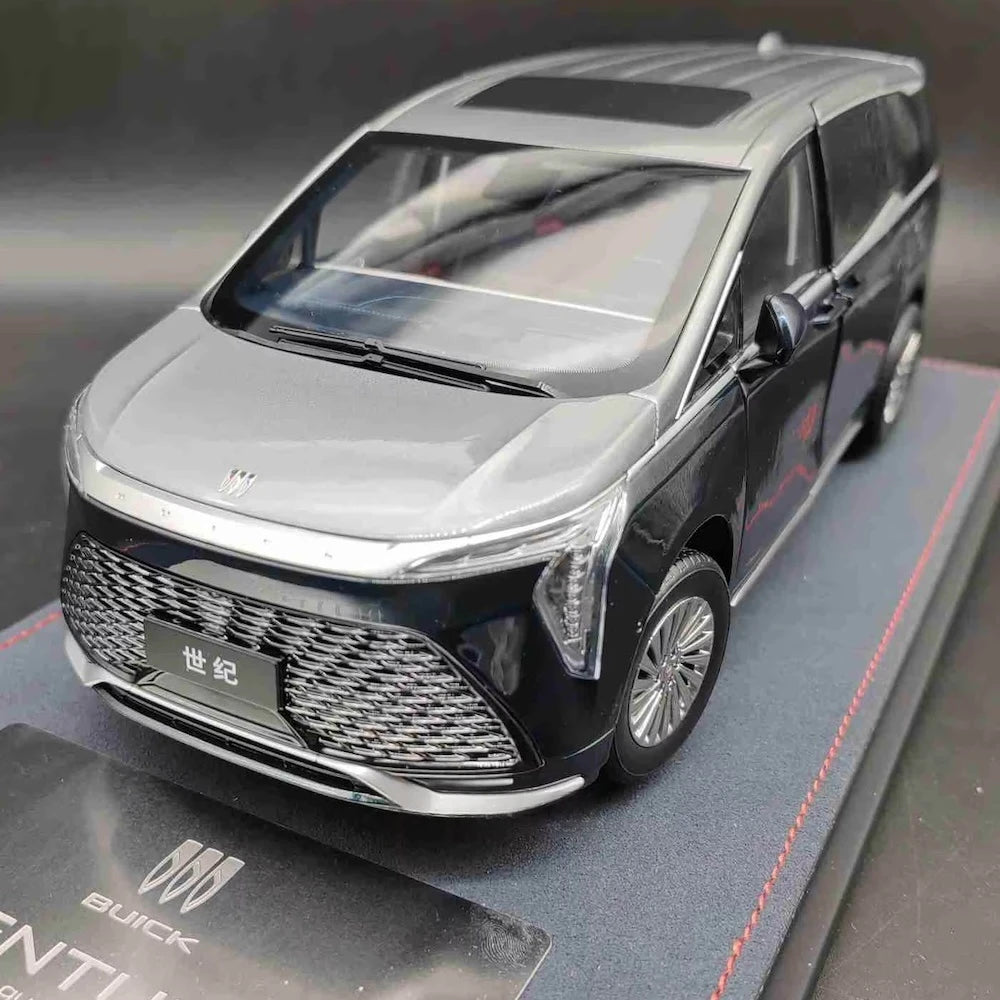 [OEM] 1:18 Buick 2022 GL8 Century Black Model Car Die-Cast