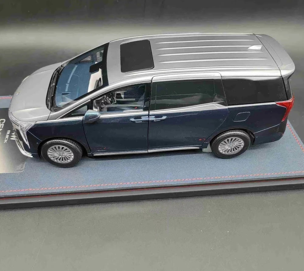 [OEM] 1:18 Buick 2022 GL8 Century Black Model Car Die-Cast